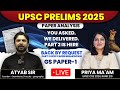 UPSC Prelims 2025 Paper Analysis &amp; Discussion Part - 2 | By IAS 2024 Topper #upsc #viralvideo #ias