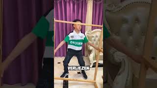 Super Brother Comes To Help His Sister With Her School Project