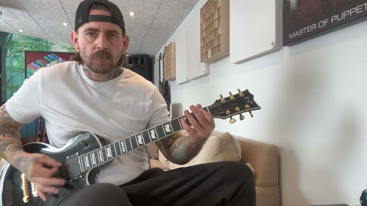 Metallica - The Frayed Ends of Sanity clip (ESP Eclipse, Mesa Boogie Mark IV, PMEQ, Marshall 1960)