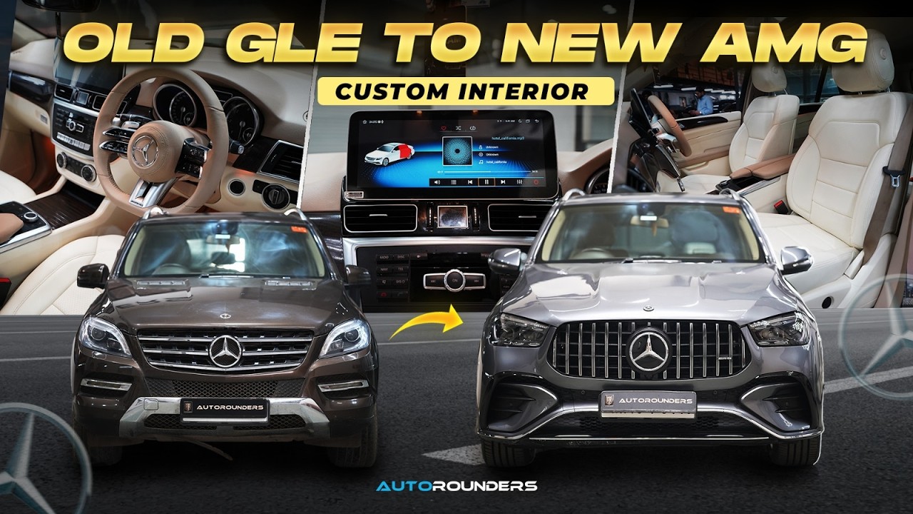Inside India’s First ML to GLE AMG | Fully Custom Interiors🔥| Autorounders