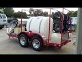 Fireman Special Trailer, 30 HP 3500 PSI @ 9 GPM Hot Water Pressure Washer Going to Costa Rica.