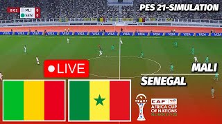 LIVE🔴| Mali vs Senegal - Africa Cup of Nations 2025 | Quarter-Final | PES 21 Simulation screenshot 2