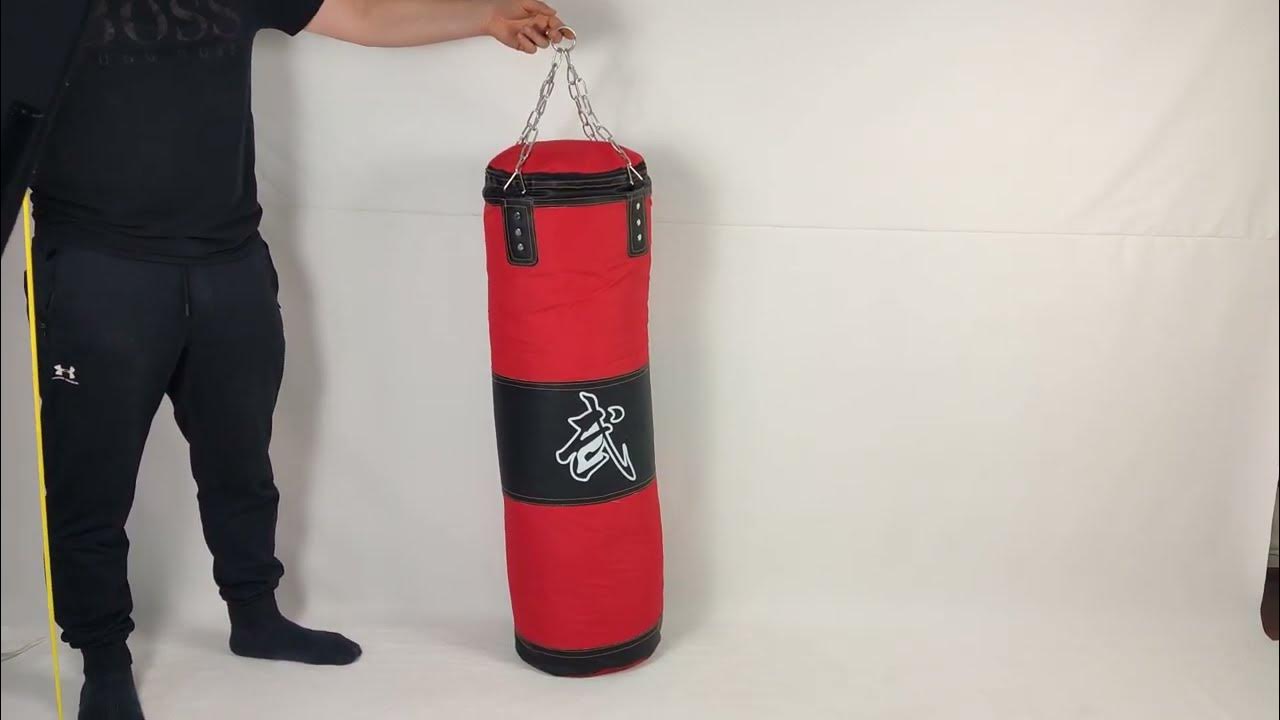 GENERICO Saco Boxeo Punching Bag Profesional 100cmx30kg Sin Relleno