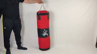Saco Boxeo Punching Bag Profesional Pu 100cm X 30 Kg