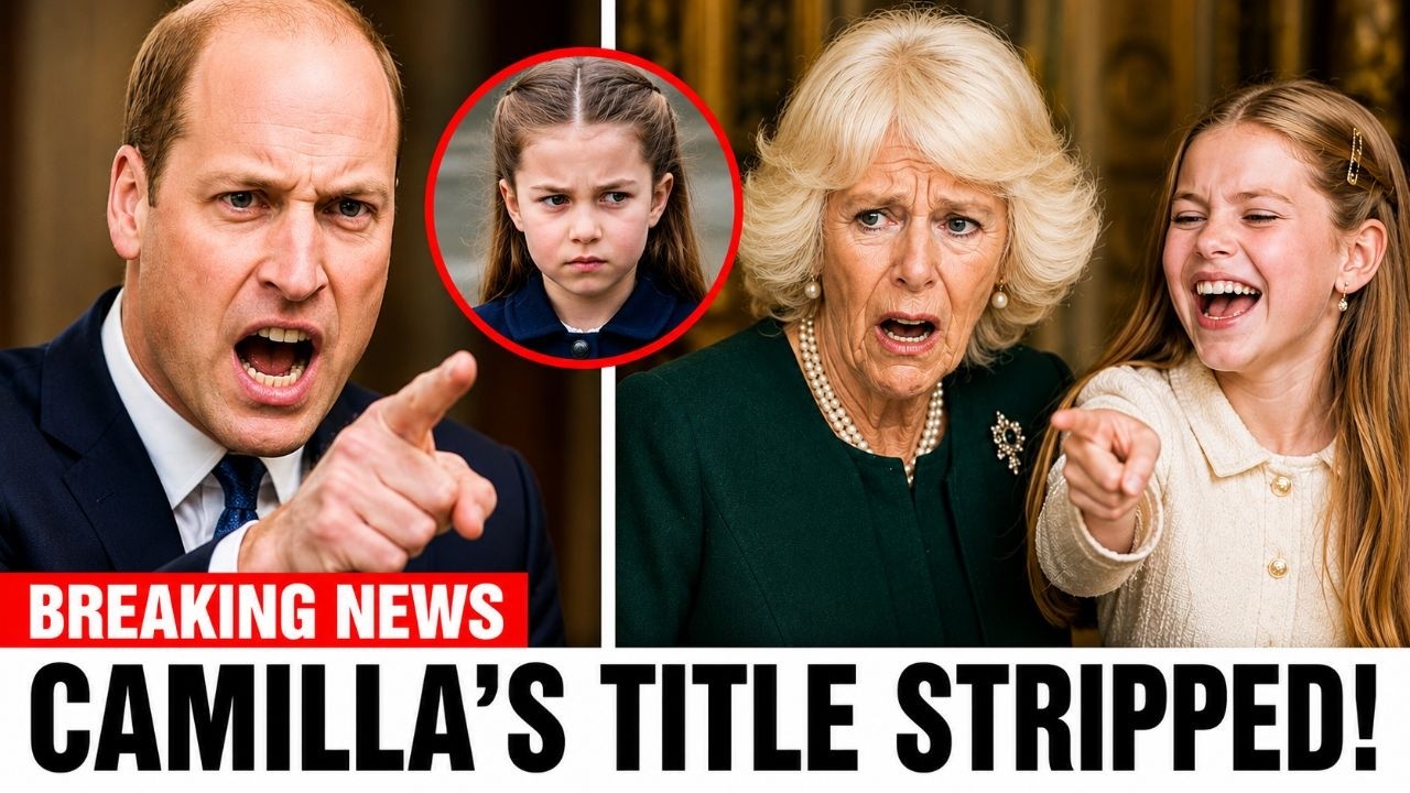 WILLIAM GOES NUCLEAR! Strips Royal Title After Camilla's Granddaughter BULLIES Charlotte