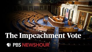 WATCH LIVE: House votes on the articles of impeachment against Trump