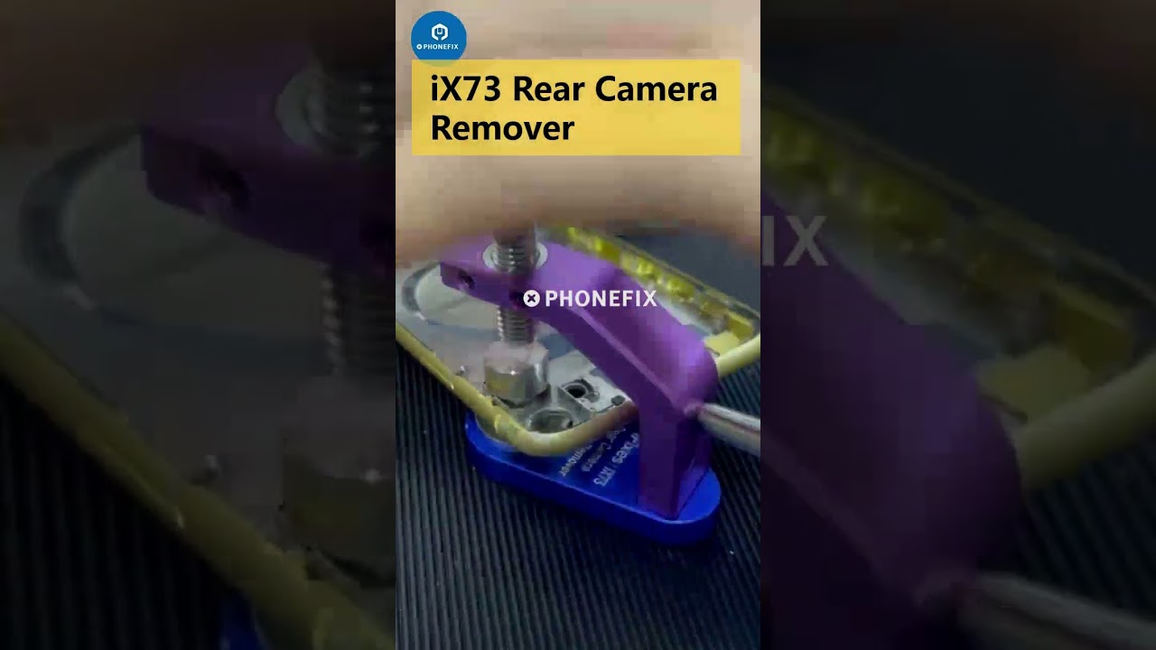 How to remove the rear camera cover easily and without damage?