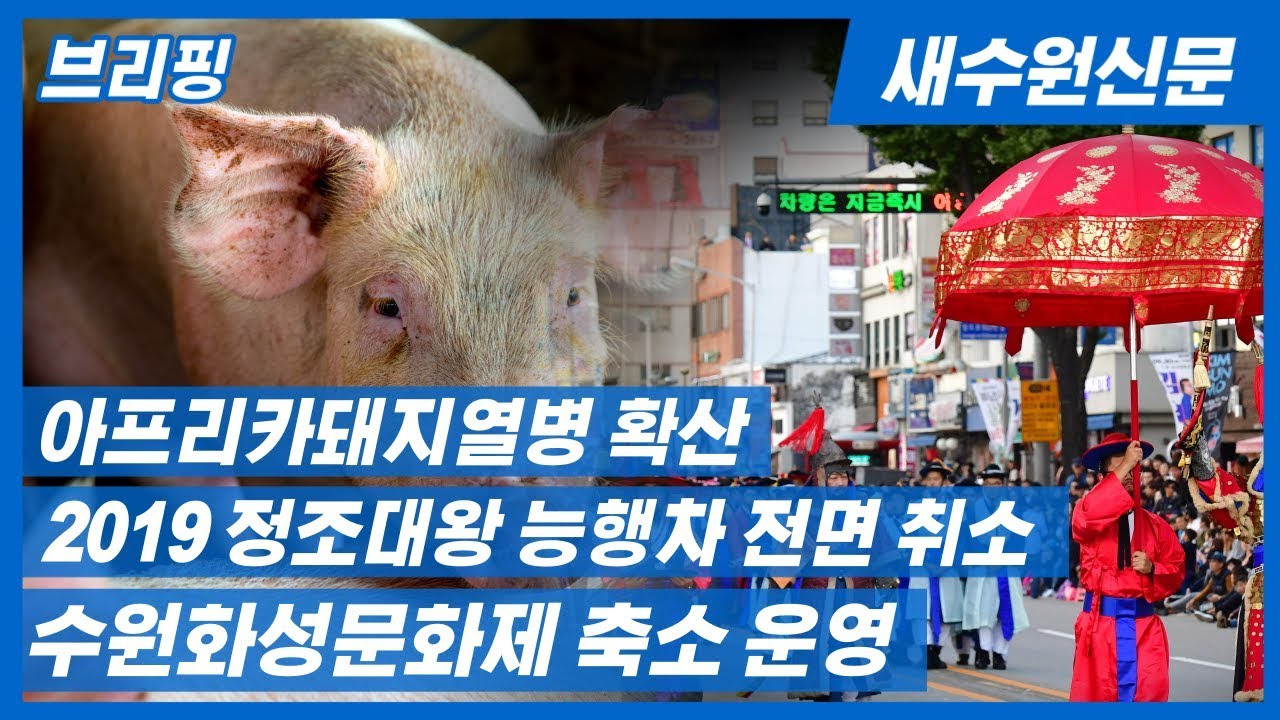 2019 정조대왕 능행차 수원구간 전면 취소, 수원화성문화제 축소 운영 2/2