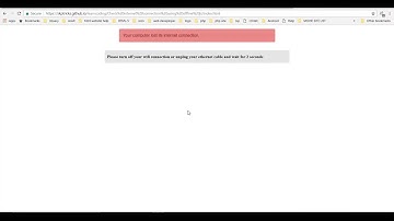 Display online/offline connection status in JavaScript using Offline.js
