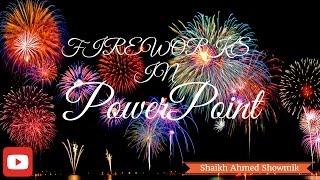 Fireworks in PowerPoint