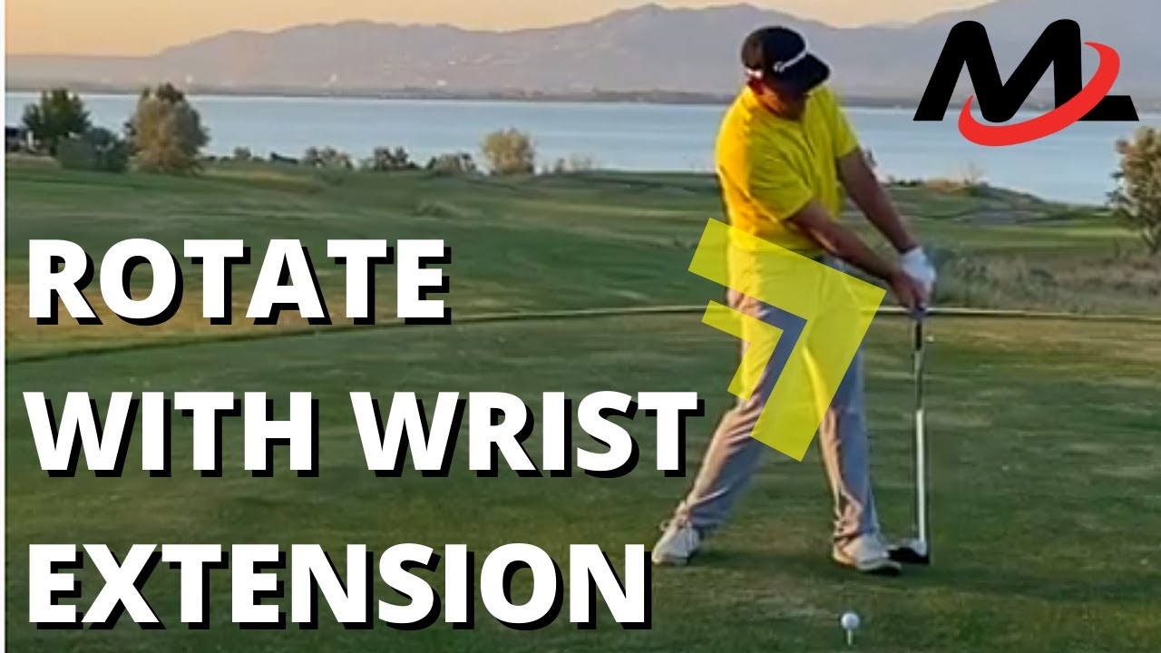 Rotate With Right Wrist Extension (Set The Angle!) | Milo Lines Golf ...