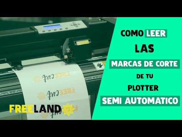 Plotter de corte semiautomático de 63cm con lector láser