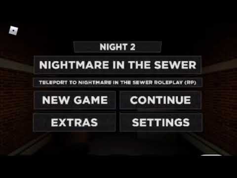 Roblox Nightmare In The Sewer Night 2 Youtube - roblox nightmare in the sewers night 2