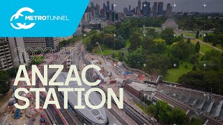 Anzac Station in 2023