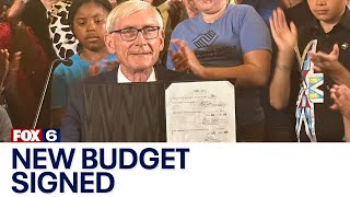 Wisconsin budget: Evers signs, partially vetoes spending plan | FOX6 News Milwaukee