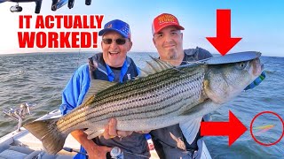 Striper Fishing Rig EXPLODES! Thanks to this experiment!