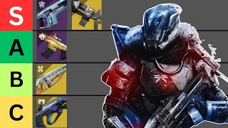 I rank Every Auto Rifle In Destiny 2 In A Tier List For PvP