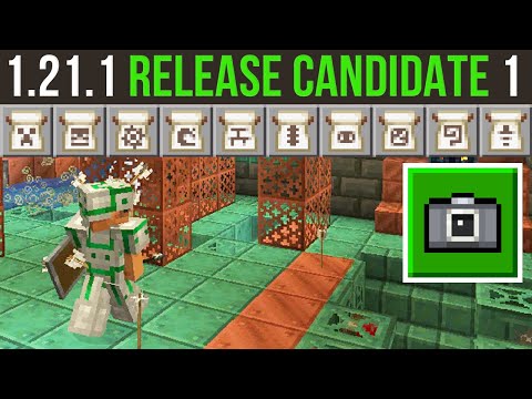Minecraft 1.21.1 Release Candidate 1 | Critical Exploits Fixed