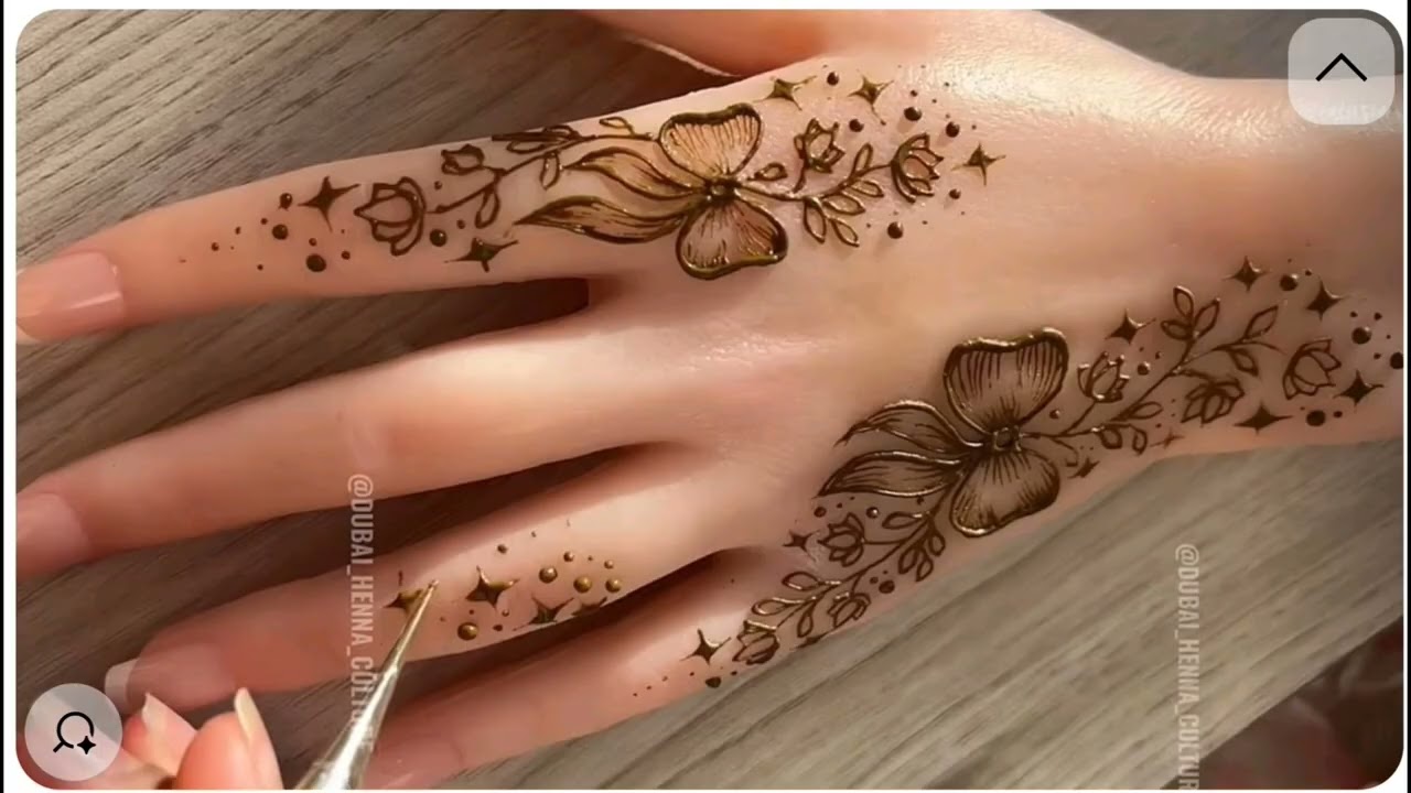 ✨Asthetic mehandi design 2026✨easy mehandi designs 🌹