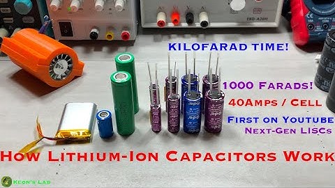 How Lithium-Ion Super Capacitors Work (Lithium Hybrid Supercapacitors & More) | Part 1
