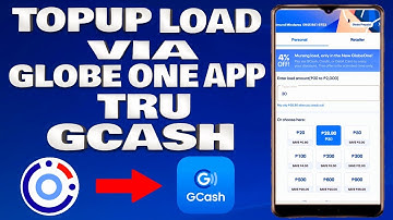 How To Top Up Mobile Load via GlobeOne App tru GCash Account | Tagalog Tutorial