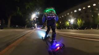 Late night commute ⚡️ EVO MK1 PRO Linnpower 