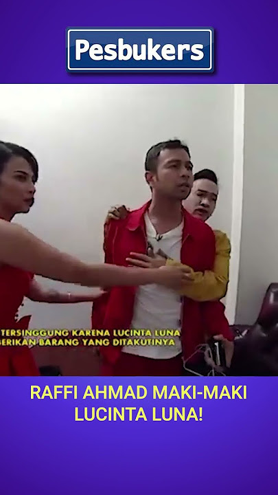 Raffi Ahmad Maki-maki Lucinta Luna! #antv