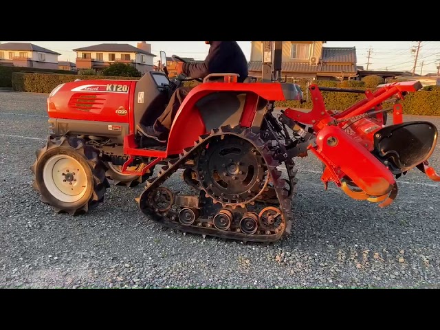 クボタ KT20 4WD 20馬力 パワクロ仕様 トラクター 580h 純正ロータリー