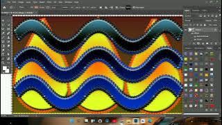 How to create a design with custom shapes in Adobe Photoshop