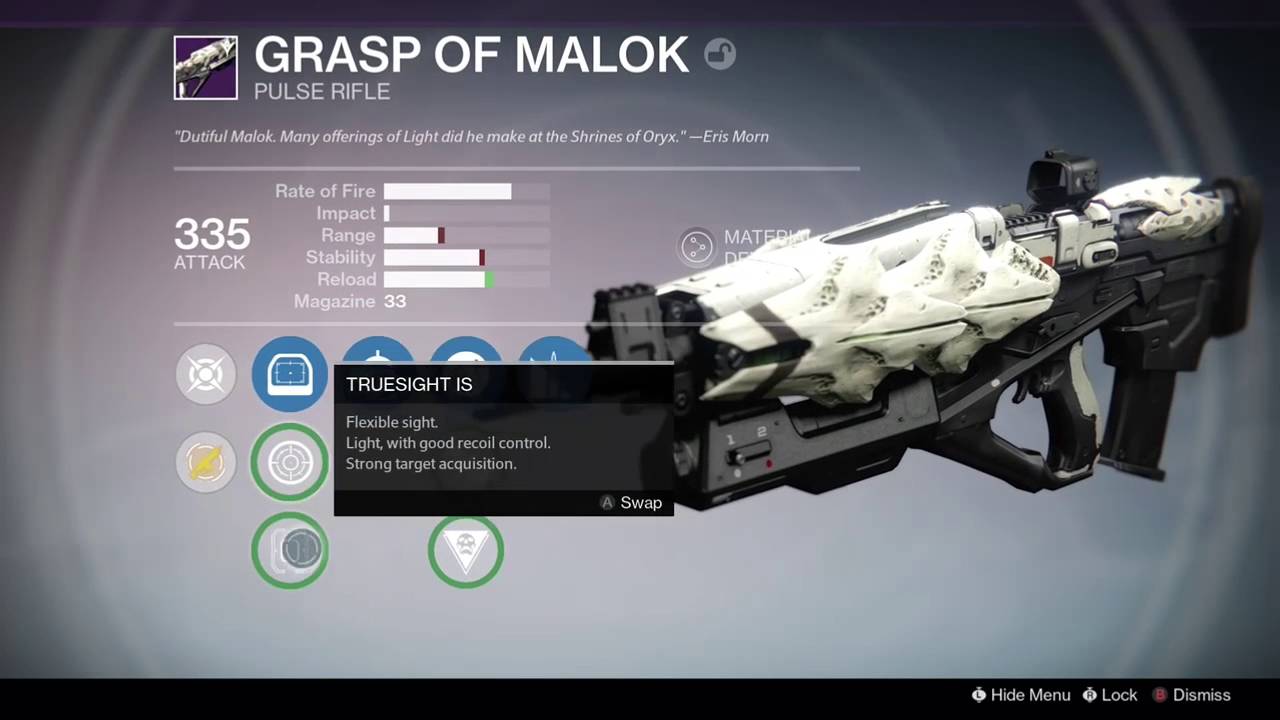 Destiny - GOD ROLL GRASP DISMANTLED?!?!?!?