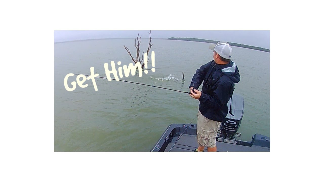 Bass Fishing Texas September (overcast rainy) YouTube