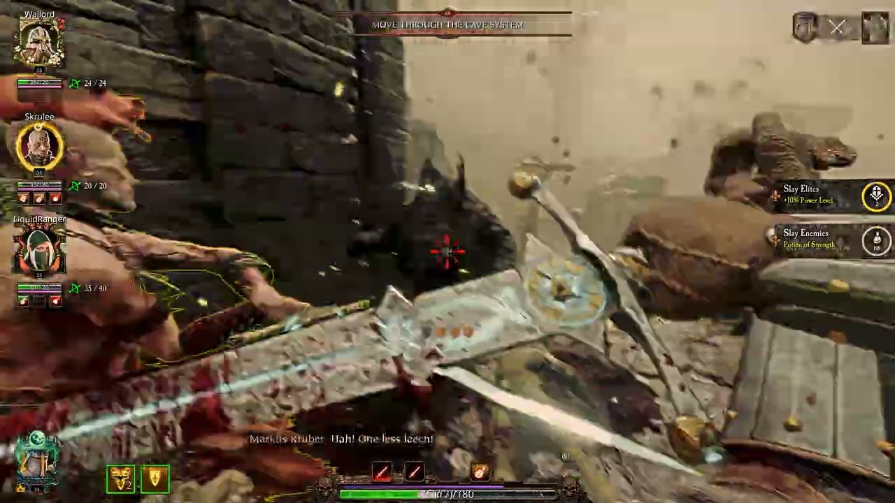 (Vermintide 2) Гниющая земля - ​​Катаклизм - Рыцарь Грааля (Большой меч)