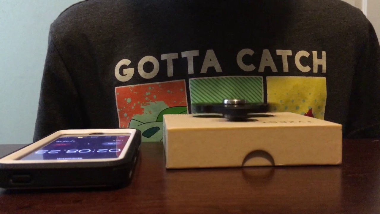 Tyzest EMC fidget spinner spin time