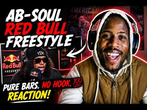 Ab-Soul snapped 😮‍💨🔥 If lyricism is your thing, this Red Bull freestyle is a MUST | Reaction