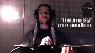 Golem Theremin + Korg Electribe 2 Sampler (Shift Skin) LIVE HARDWARE TECHNO