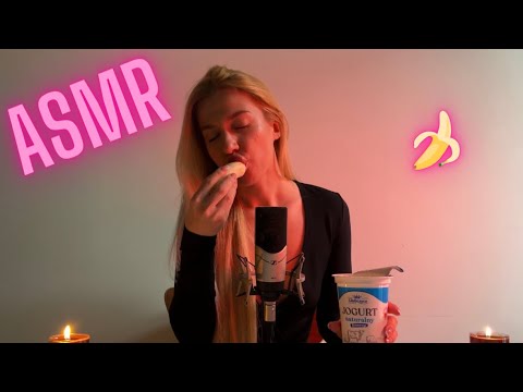 ASMR 🍌LICKING BANANA