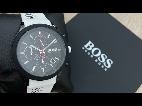 Hugo Boss Velocity Chronograph Men\'s Watch 1513718 (Unboxing) @UnboxWatches  - YouTube