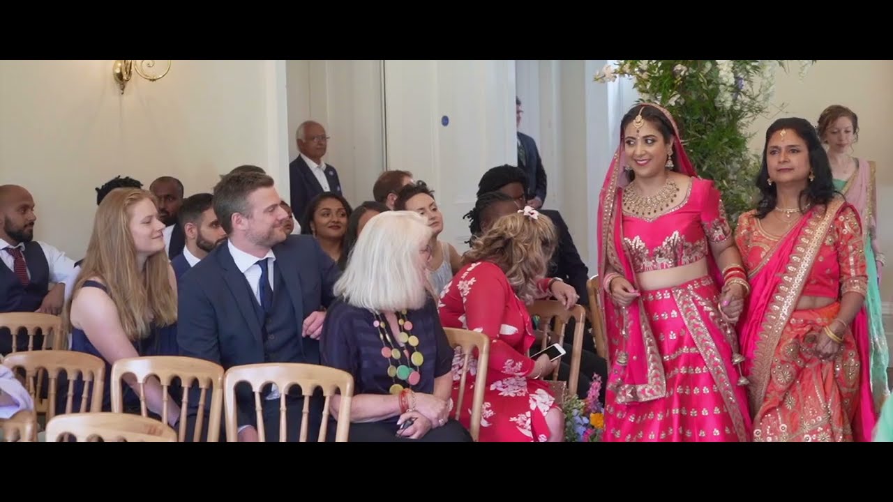 Capturing the Magic of Priyam and Adam's Indian-UK Wedding: Timeless Photos and Romantic Videos