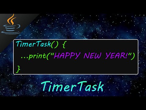 Video: Wie erstelle ich einen Countdown-Timer in Java?