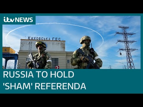 Four separatist-controlled ukraine regions to vote on whether to join russia | itv news