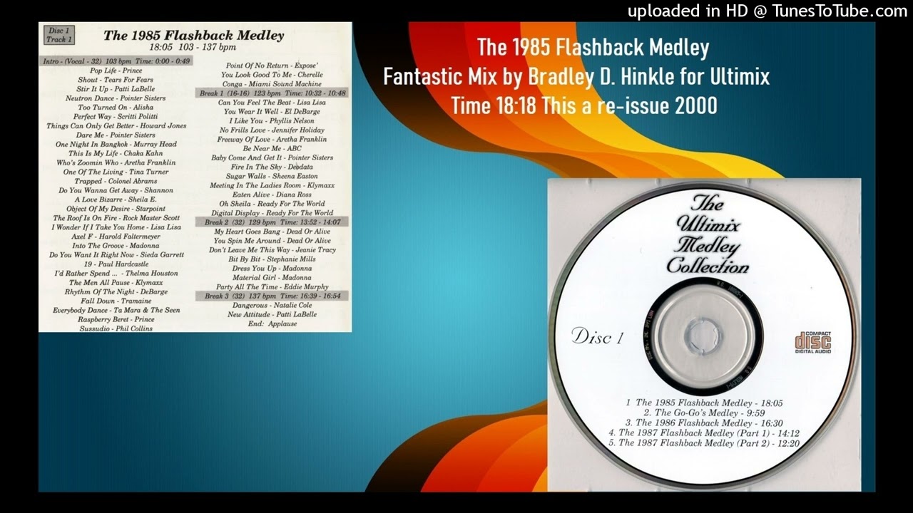 Ultimix1985 Flashback Medley (Ultimix mix by Bradley D Hinkle)