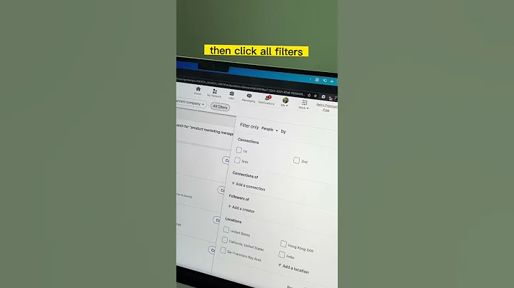 LinkedIn hack for job search #jobsearch #linkedin
