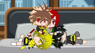 Beginning of the year BakuKiriKamiDeku meets my BakuKiriKamiDeku | Fluff | My Dadzawa AU