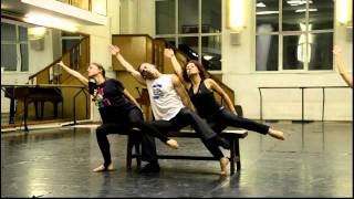 Kyiv Modern-Ballet (Radu Poklitaru) - Dance miniature&#39;s rehearsal