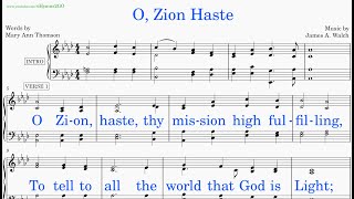 O Zion Haste  (Walch - Thomson) [v1] [REPLACED]