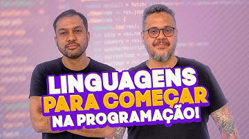 Linguagens para começar a programar