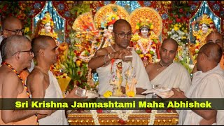 Sri Krishna Janmashtami Maha Abhishek | 19th Aug 2022 | ISKCON Juhu Mumbai