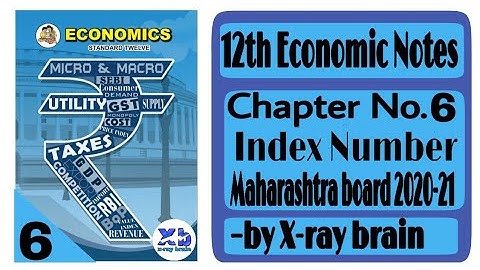 Index Number | Class 12th Maharashtra board | New syllabus 2020-21