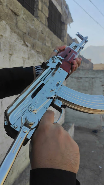 Ak-47 Chrome Colour || Not For Sale || DAk&Gun