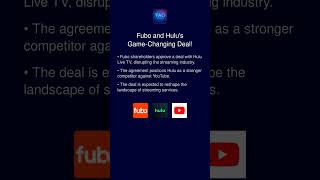 Fubo and Hulu&#39;s Game-Changing Deal!